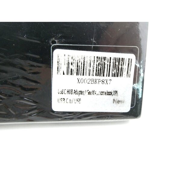 QGeeM USB-C 4-Port Multifunctional Converter Adapter New - Picture 3 of 3